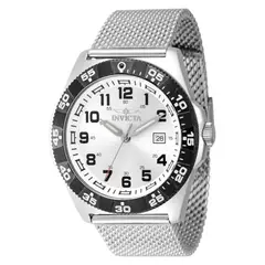 INVICTA - Reloj Hombre Coalition Forces . Reloj Acero inoxidable Plateado