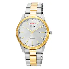 Q&Q - Reloj Hombre A14A-002PY . Reloj Acero Inoxidable Multicolor