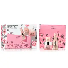 CLINIQUE - Hidratante facial Set humectantes Moisture Meets SPF Incluye:3 Productos