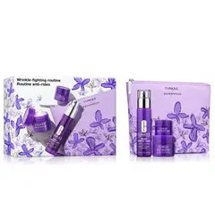 CLINIQUE - Tratamiento antiedad Set anti arrugas Wrinkle Fighting Routina Incluye:3 Productos