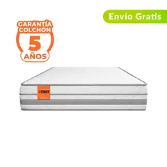 COLCHONES ROMANCE RELAX - Colchón Sencillo Firmeza Media Ortopédico Espumado Clásico 100 x 190 cm Romance Relax - 0% Interés a 3 Cuotas Pagando con tu CMR Banco Falabella