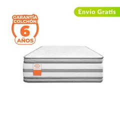 COLCHONES ROMANCE RELAX - Colchón Sencillo Firme Ortopédico Doble Cara Espumado Dinamic 100 x 190 cm Romance Relax - 0% Interés a 3, 6 o 12 Cuotas Pagando con tu CMR Banco Falabella