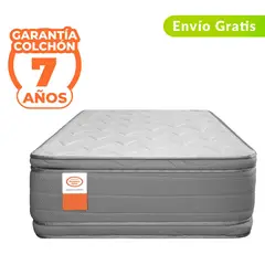 COLCHONES ROMANCE RELAX - Colchón Semidoble Firmeza Media Ortopédico Doble Cara Resortado Unic 120 x 190 cm Romance Relax - 0% Interés a 3, 6 o 12 Cuotas Pagando con tu CMR Banco Falabella