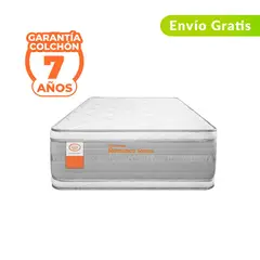 COLCHONES ROMANCE RELAX - Colchón Sencillo Firmeza Media Ortopédico Doble Cara Resortado Epic 100 x 190 cm Romance Relax - 0% Interés a 3, 6 o 12 Cuotas Pagando con tu CMR Banco Falabella
