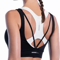 PUNTO BLANCO - Top deportivo Training Acanalado