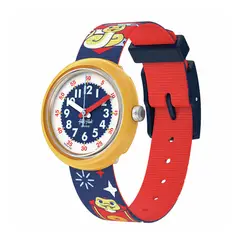 FLIK FLAK - Reloj Niño Year Of The Snake.Reloj Plastico Azul ZFPNP165