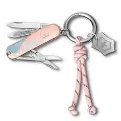 VICTORINOX - Navaja Pequeña Suiza Classic SD Rosa - 0.6223.E221