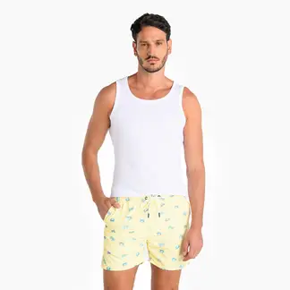 CASCAIS - Pantaloneta de baño Hombre Con Forro Cascais.