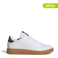 ADIDAS - Tenis moda Advantage Base 2.0 Niño Blanco
