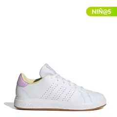 ADIDAS - Tenis moda Advantage Base 2.0 Niña Blanco
