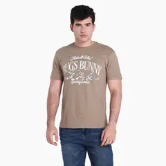 BEARCLIFF - Camiseta Hombre Manga corta con Estampado