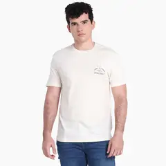 BEARCLIFF - Camiseta Hombre Manga corta con Estampado