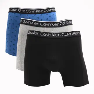CALVIN KLEIN - Boxers Hombre Pack de 3 de Algodón