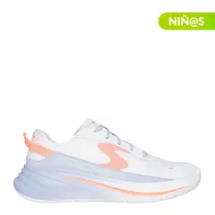 SKECHERS - Tenis moda Wave 92 Imara Breeze Niña Blanco