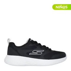 SKECHERS - Tenis moda Go Run 400 V2 Qanta Niño Negro