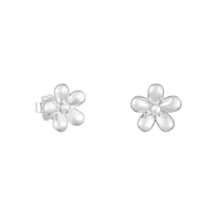 TOUS - Aretes flor de plata Daisy