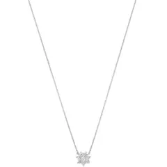 TOUS - Gargantilla de oro blanco y diamante Daisy