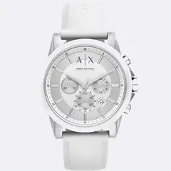 ARMANI - Reloj Exchange Hombre. Reloj Silicona Blanco AX1325