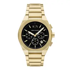ARMANI - Reloj Exchange Hombre Sync. Reloj Acero inoxidable Dorado AX4180
