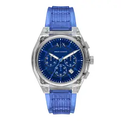 ARMANI - Reloj Exchange Hombre Sync. Reloj Poliuretano Azul AX4166