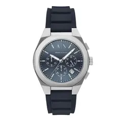 ARMANI - Reloj Exchange Hombre. Reloj Silicona Azul AX4185