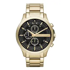 ARMANI - Reloj Exchange Hombre. Reloj Acero Inoxidable Dorado AX2137