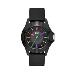 SKECHERS - Reloj Mujer Rosencrans. Reloj Silicona Negro SR6079