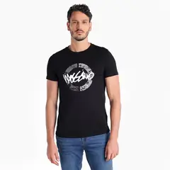 MOSSIMO - Camiseta Hombre Manga corta con Estampado de Algodón