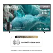 SAMSUNG - Televisor | 75 pulgadas | 4K UHD | QLED | QN75Q7FAAKXZL