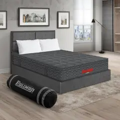 PULLMAN - Colchón con cama Semidoble Firmeza Intermedio Resortes ORTHOPACK EURO U 190 cm x 120 cm Almohada + Colchón