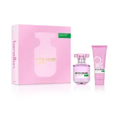BENETTON - Set de Perfume Mujer incluye: 2 productos