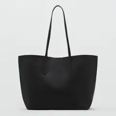 MANGO - Bolso para Mujer BOLSO TOTE MARIBEL NEGRO