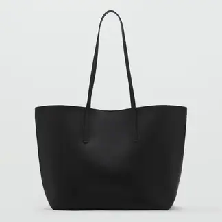 MANGO - Bolso para Mujer BOLSO TOTE MARIBEL NEGRO