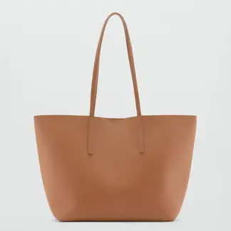 MANGO - Bolso para Mujer BOLSO TOTE MARIBEL CUERO