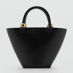 MANGO - Bolso para Mujer BANDOLERA METI NEGRO