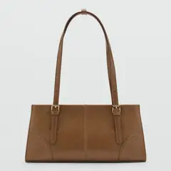 MANGO - Bolso para Mujer BOLSO SHOULDER SHARON CAMEL