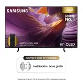 SAMSUNG - Televisor | 65 pulgadas | 4K UHD | OLED | QN65S85FAKXZL