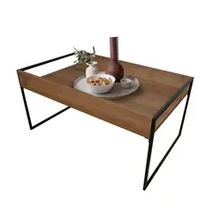 DKO DESIGN - Mesa De Centro Rectangular (40x50x80)Amaretto