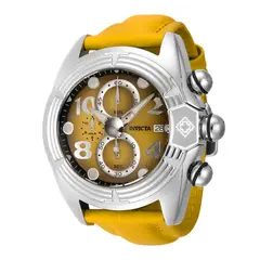 INVICTA - Reloj Hombre Lupah . Reloj Poliuretano Amarillo