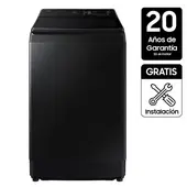 SAMSUNG - Lavadora Carga Superior 15 kg Bespoke AI Wash WA80F15S5BCO