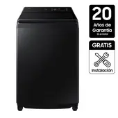 SAMSUNG - Lavadora Carga Superior 21 kg Bespoke AI Wash WA80F21S8BCO