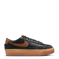 NIKE - Tenis Moda Blazer Low Platform Mujer Negro
