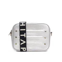 PARCHITA - Bolso Mujer Cruzada Nuba Plata