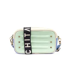 PARCHITA - Bolso Mujer Cruzada Nuba Verde Menta