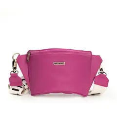 PARCHITA - Canguro Unisex De cintura Bolo Fucsia