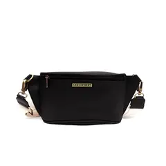 PARCHITA - Canguro Unisex De cintura Bolo Negro
