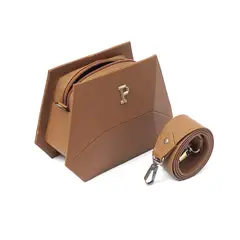 PARCHITA - Bolso Mujer De hombro Mini Simona Miel