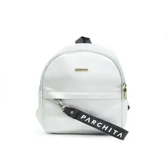 PARCHITA - Morral Unisex De hombro Bruno Plata