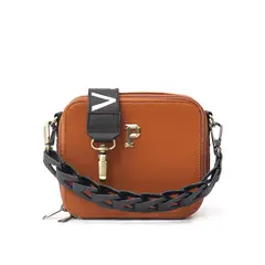 PARCHITA - Bolso Mujer De hombro Petit Flora Durazno
