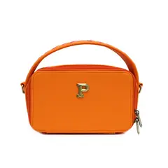 PARCHITA - Bolso Mujer De Mano Petit vibra Mandarina